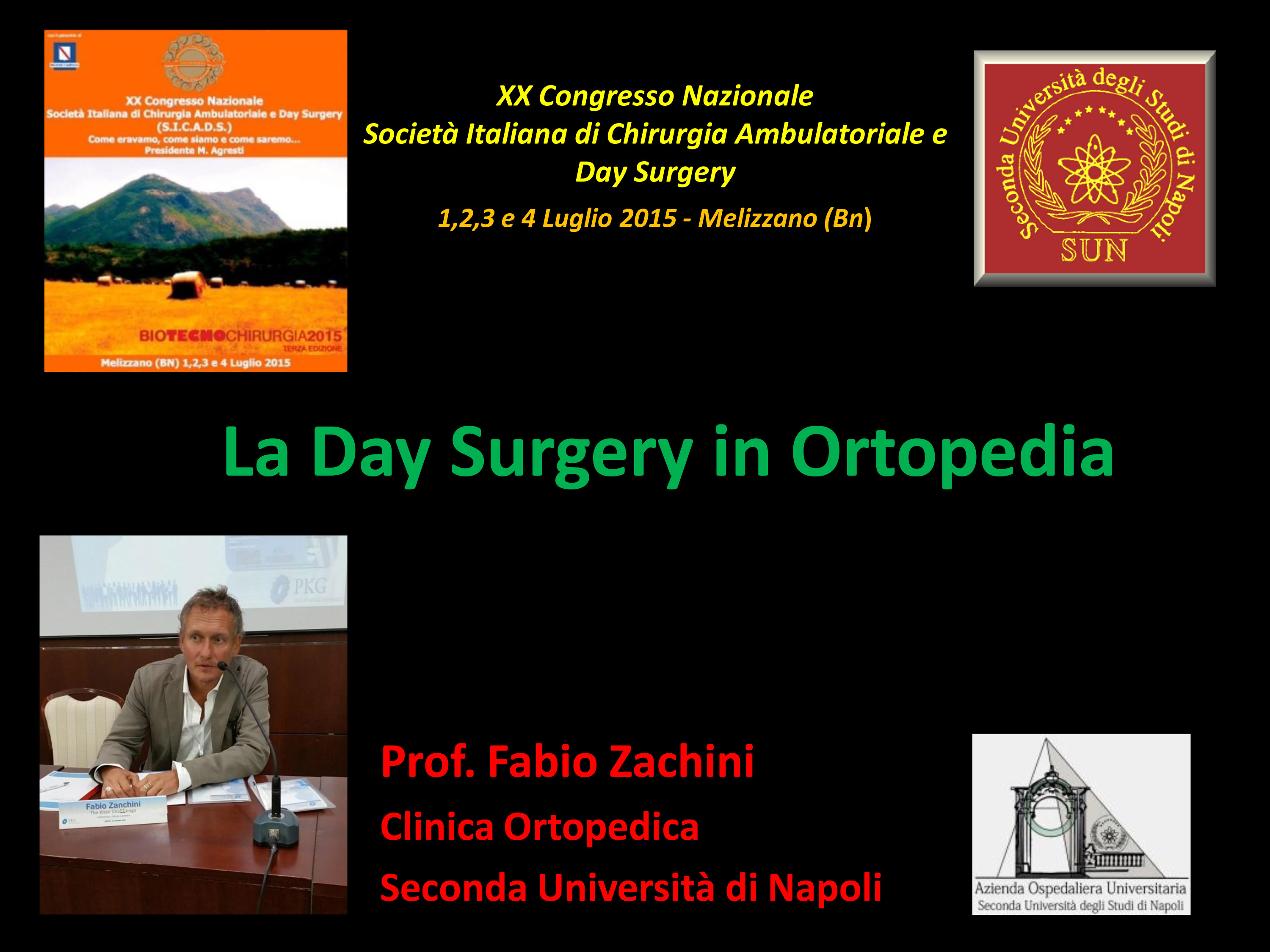 Day Surgery in Ortopedia